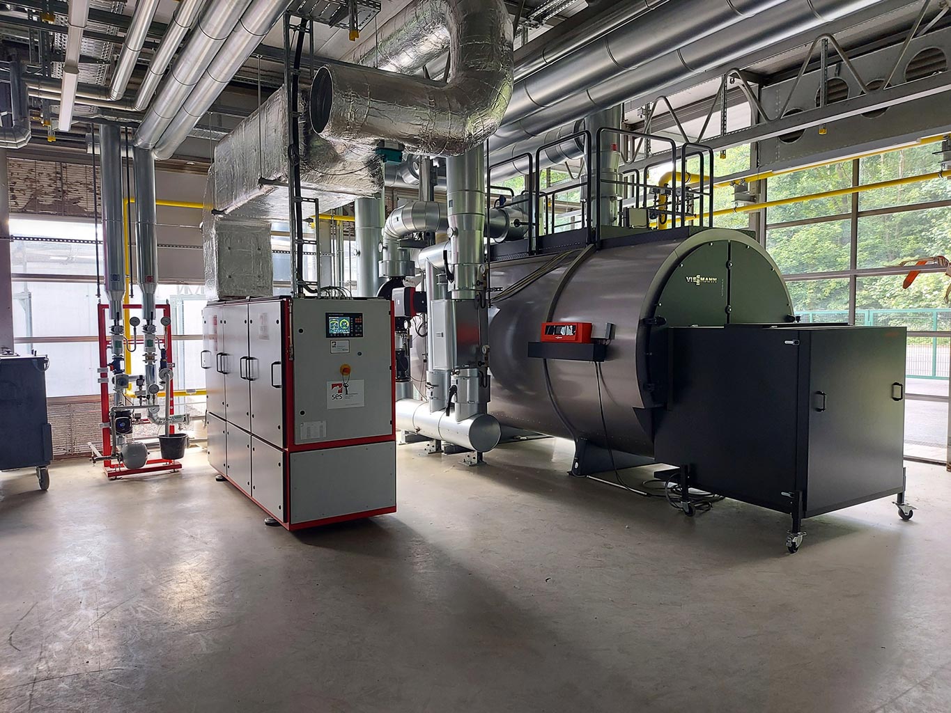 Gaskessel und BHKW © Stadtwerke Bruchsal